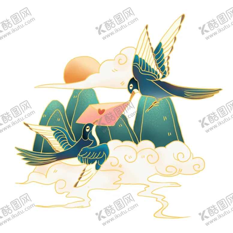 编号：44128502220654136256【酷图网】源文件下载-爱情鸟素材