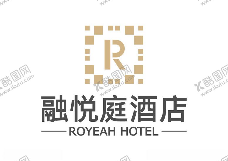 编号：57713902090625367479【酷图网】源文件下载-融悦庭酒店LOGO标志