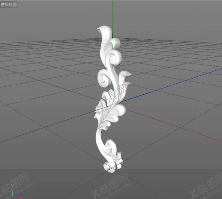 编号：87799901222300576682【酷图网】源文件下载-C4D模型欧式雕花