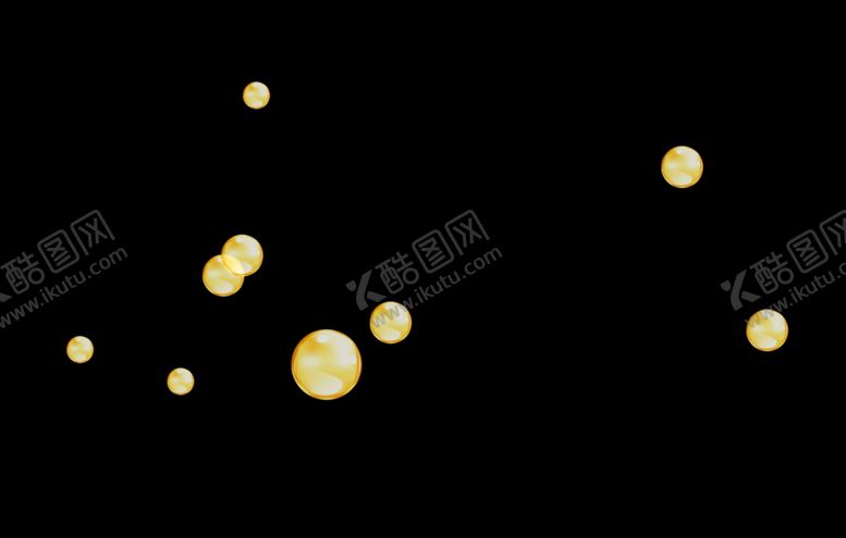 编号：64734007010221537072【酷图网】源文件下载-金色气泡