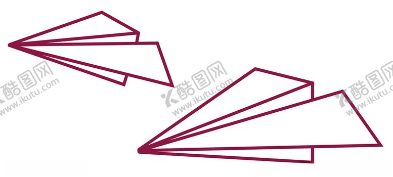 编号：74522402101351361444【酷图网】源文件下载-纸飞机