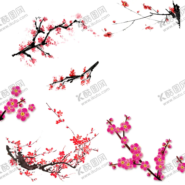 编号：37294109292028598312【酷图网】源文件下载-梅花