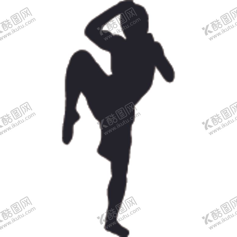 编号：21316105160922112147【酷图网】源文件下载-武术格斗剪影
