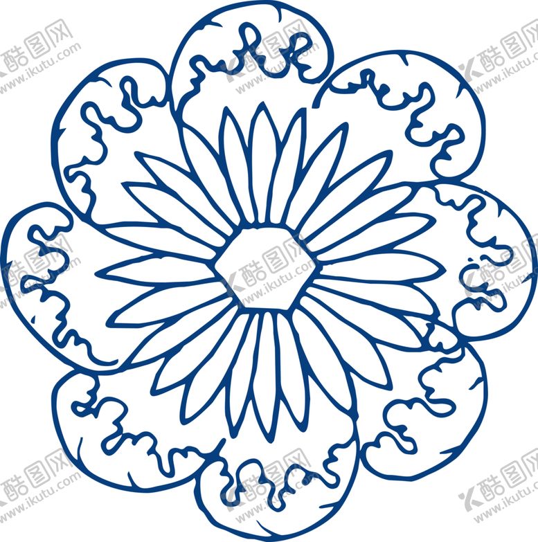 编号：64546201231905361777【酷图网】源文件下载-中国风古典青花瓷图案
