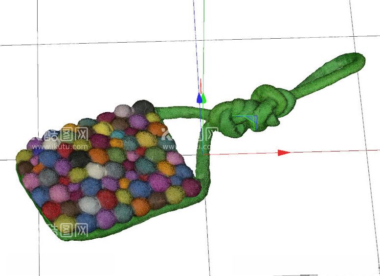 编号：51673102180506077195【酷图网】源文件下载-C4D模型编织钱包