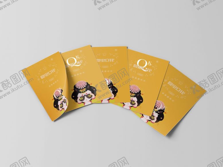 编号：21996309130808438459【酷图网】源文件下载-折页展示样机