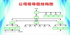 公司领导层结构图