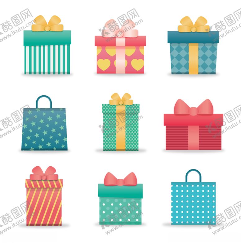 编号：93330209261358099997【酷图网】源文件下载-矢量礼盒插画