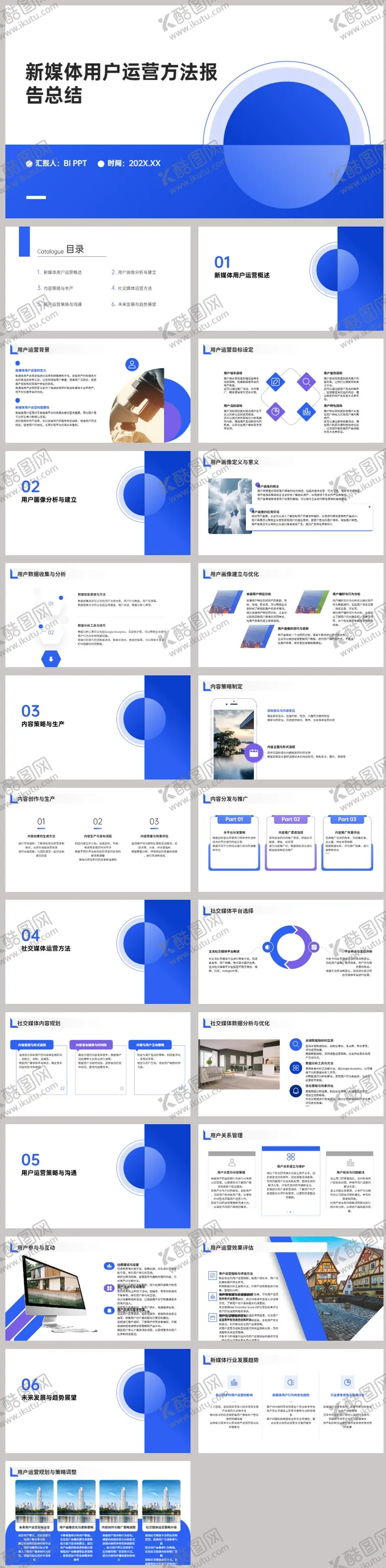 编号：52046911282003077287【酷图网】源文件下载-新媒体用户运营方法报告总结PPT