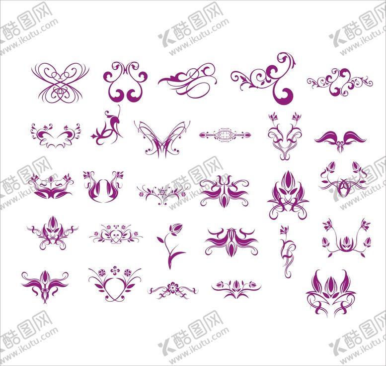 编号：29530902131113289343【酷图网】源文件下载-装饰框花纹画框矢量图形