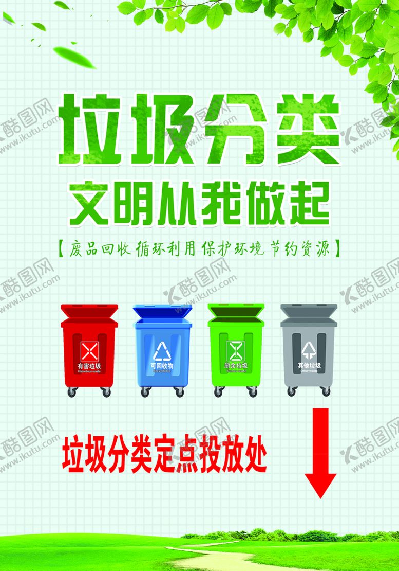 编号：89304109191955235346【酷图网】源文件下载-垃圾分类