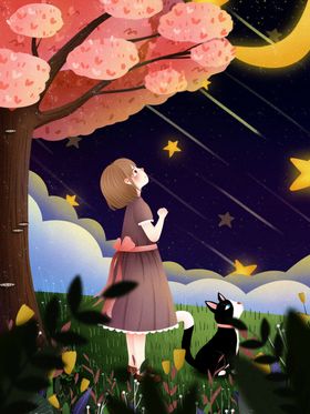 创意卡通插画图案