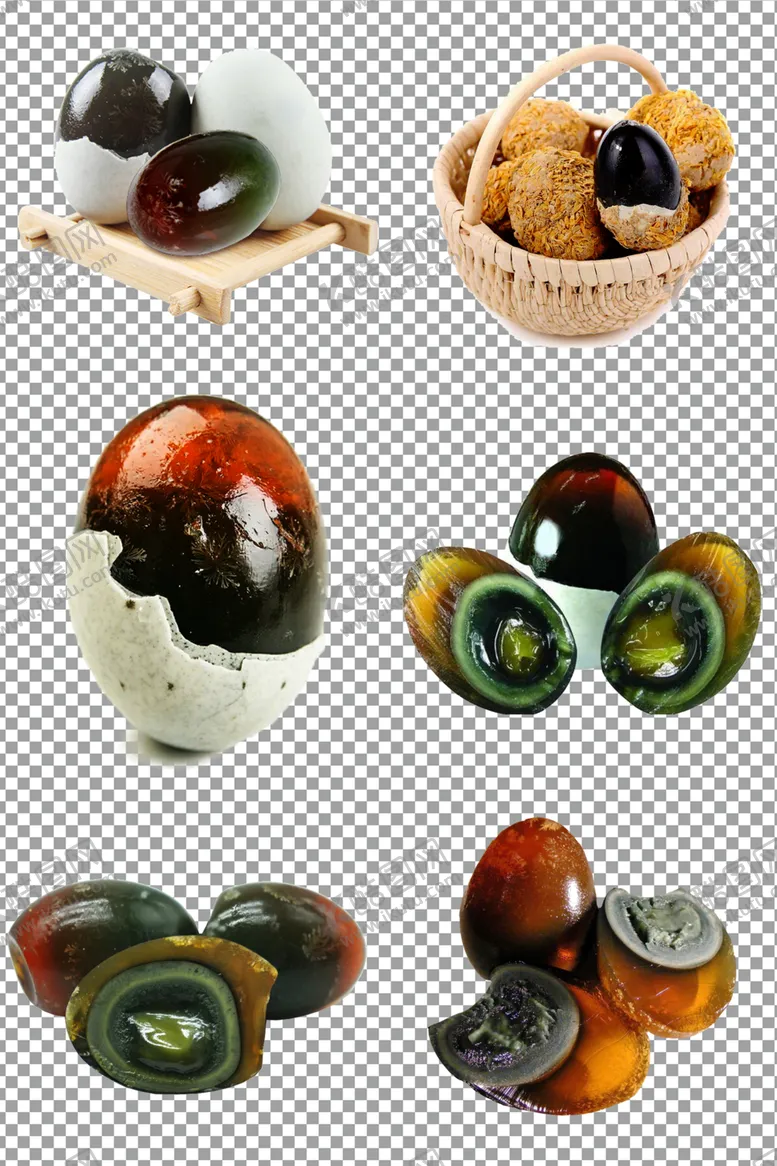 编号：74282606251631355133【酷图网】源文件下载-溏心美味松花蛋