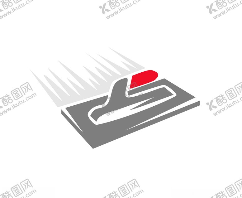 编号：29706409250044122527【酷图网】源文件下载-建筑施工工具石膏抹刀石膏抹子