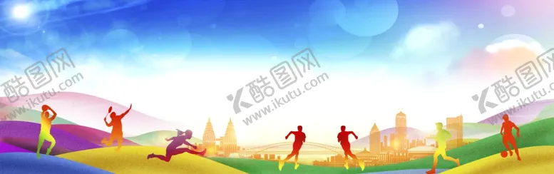编号：79980105050236387076【酷图网】源文件下载-运动会校园活动舞台背景