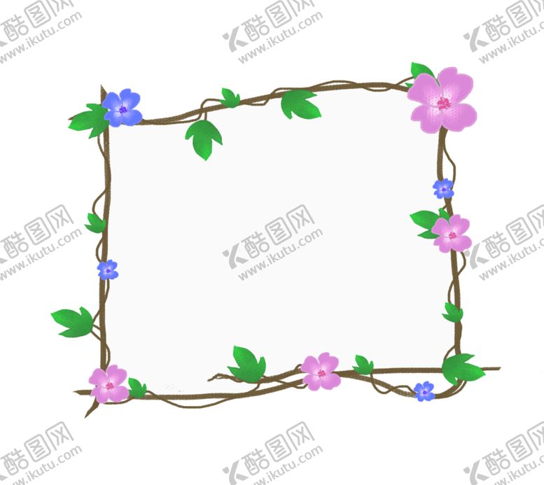 编号：10349506241039074388【酷图网】源文件下载-植物边框