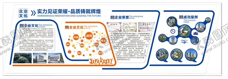 编号：72228702120632096318【酷图网】源文件下载-文化墙展板