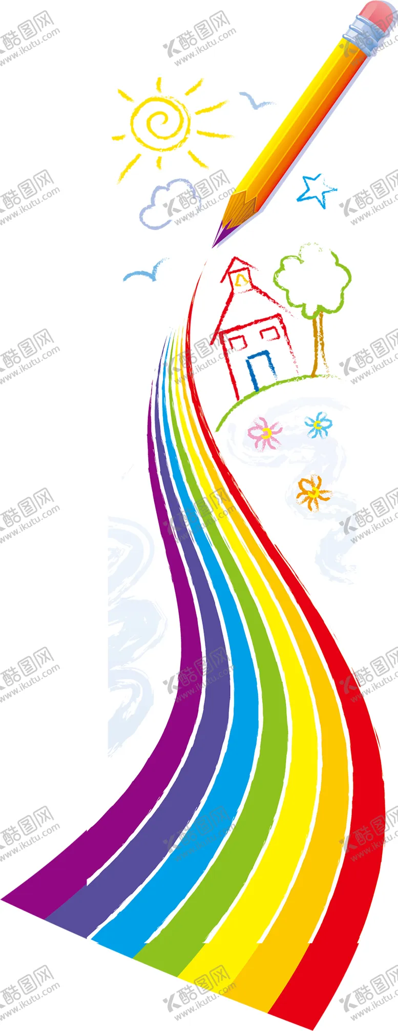 编号：78162704180314021811【酷图网】源文件下载-彩虹