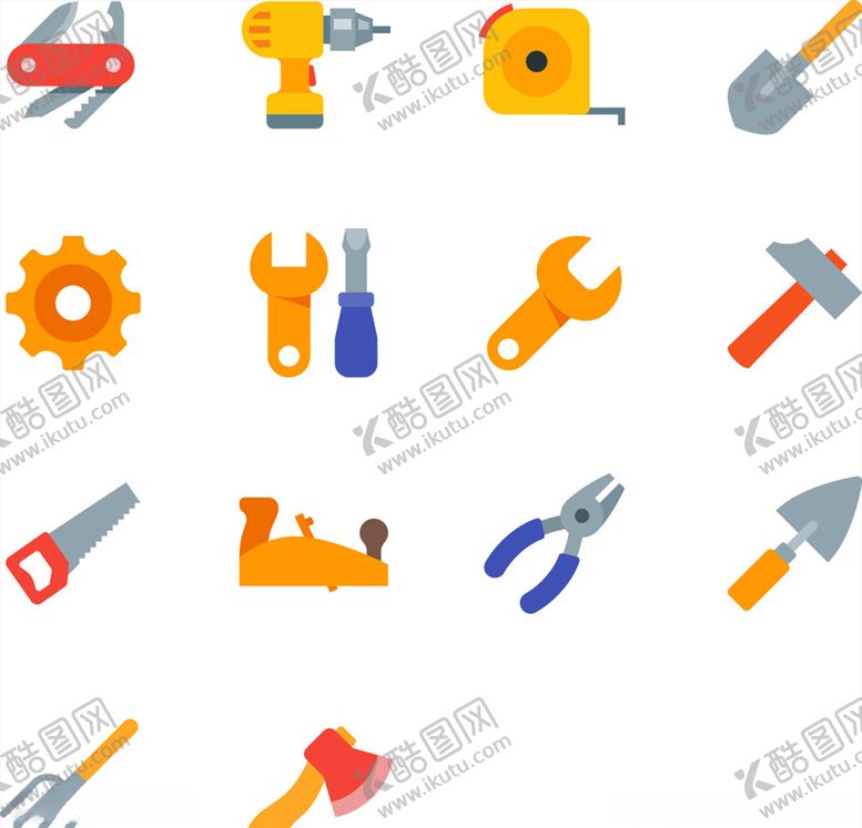 编号：36986605111812077288【酷图网】源文件下载-彩绘工具图标