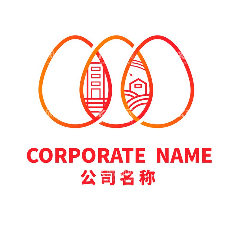 编号：36502709191925276075【酷图网】源文件下载-鸡蛋logo