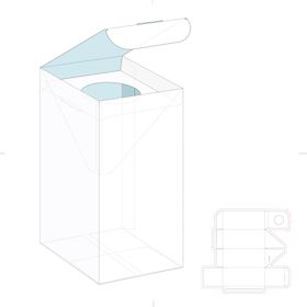 刀模模板纸箱简约包装礼品盒
