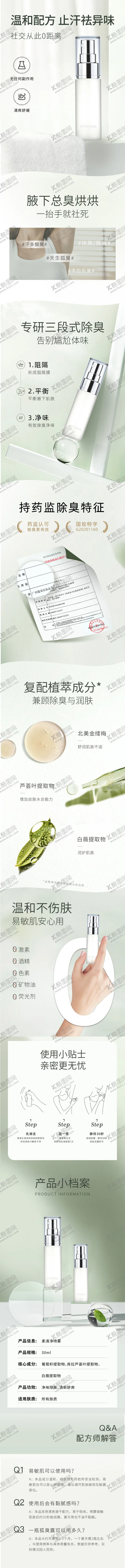 编号：28109911302052006951【酷图网】源文件下载-止汗喷雾详情页