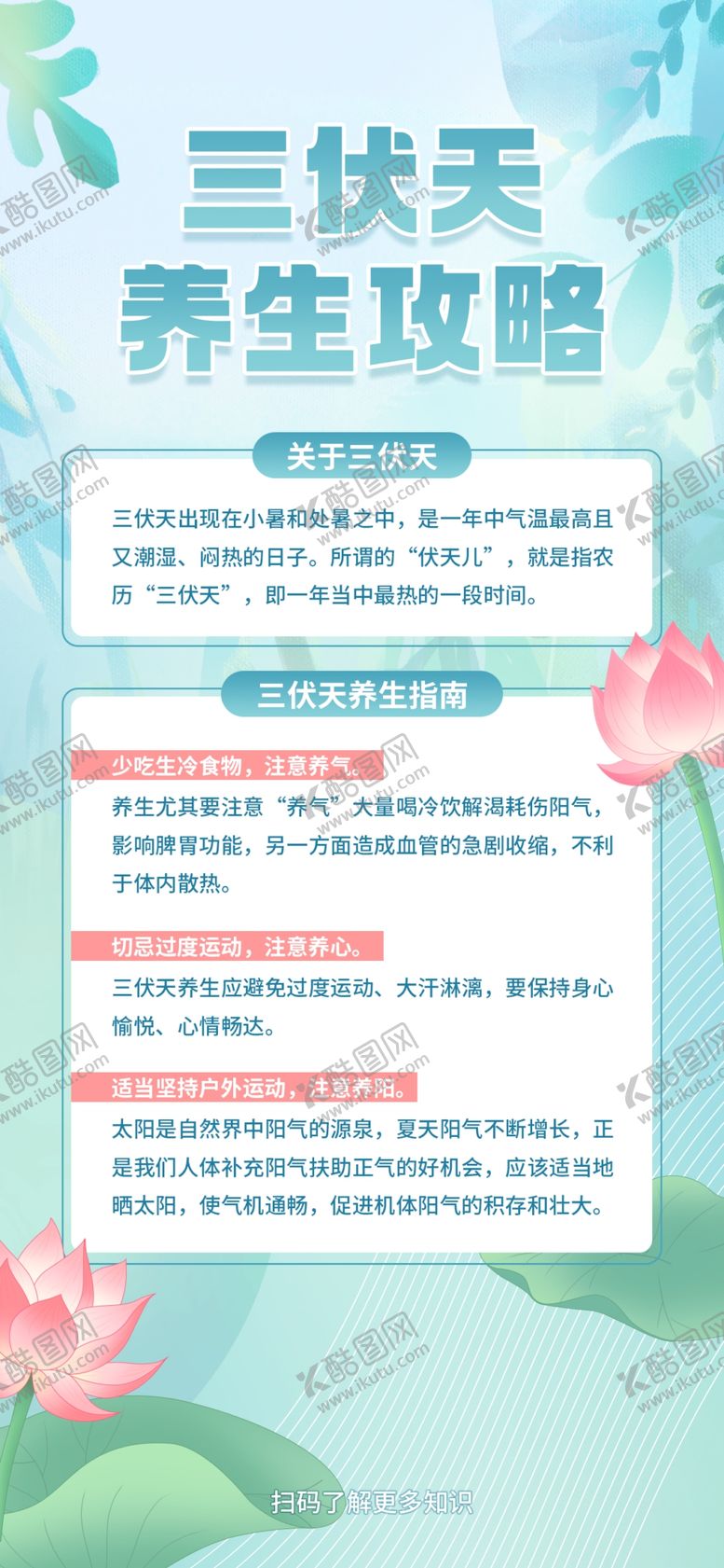 编号：31047004201151237466【酷图网】源文件下载-三伏天养生攻略要点