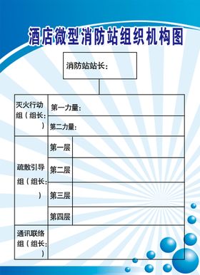 微型消防站值守联动制度