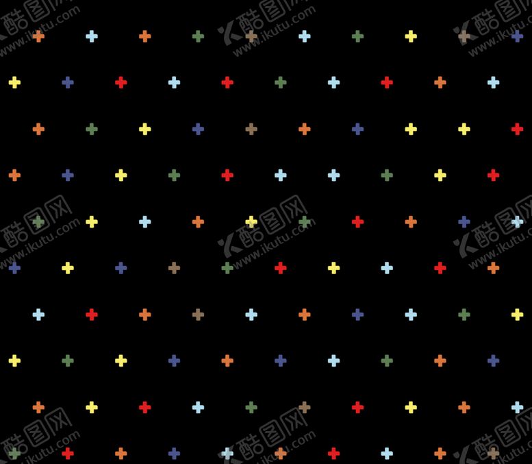 编号：13885209280617512273【酷图网】源文件下载-十字架印花