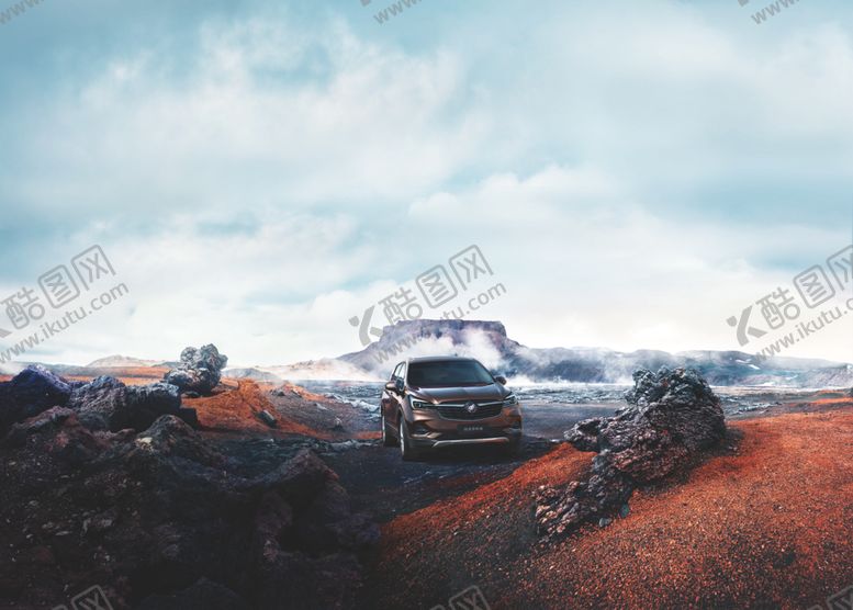 编号：25585009120201005751【酷图网】源文件下载-昂科威火山kv磁性立牌