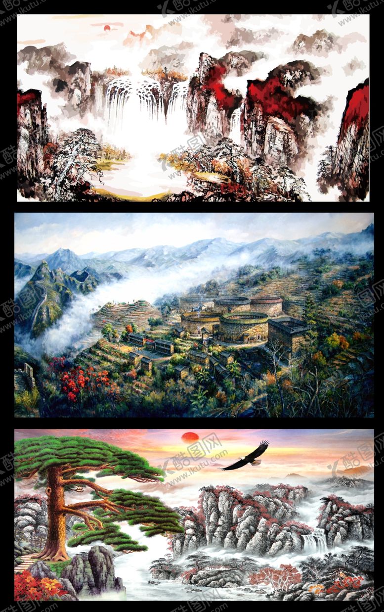 编号：58986206250835498164【酷图网】源文件下载-山水画