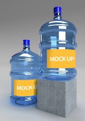 矿泉水瓶样机