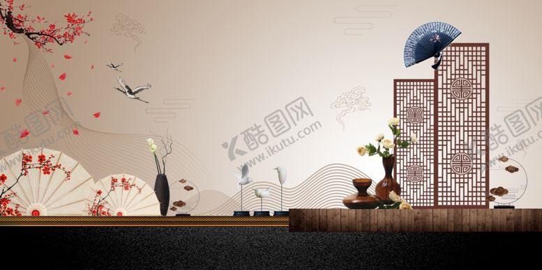 编号：77634207082313102399【酷图网】源文件下载-高端大气简约文艺典雅新中式地