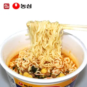 韩国农心牛肉汤大碗面方便面