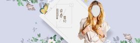 简约人物女士讲话