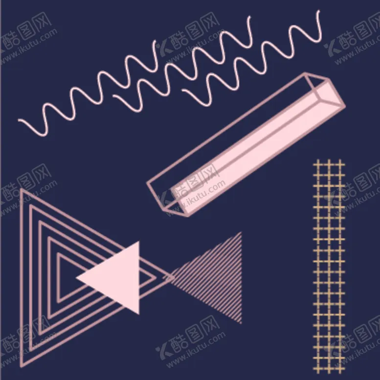 编号：44504404011028505450【酷图网】源文件下载-孟菲斯风格设计图案