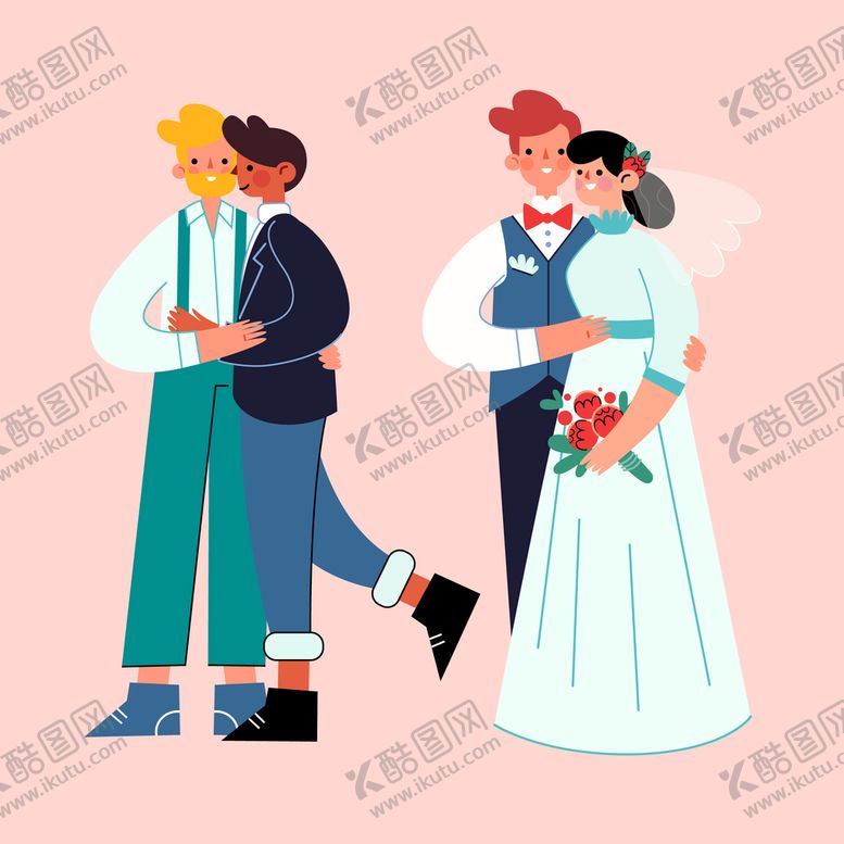 编号：97537201250819115974【酷图网】源文件下载-结婚 