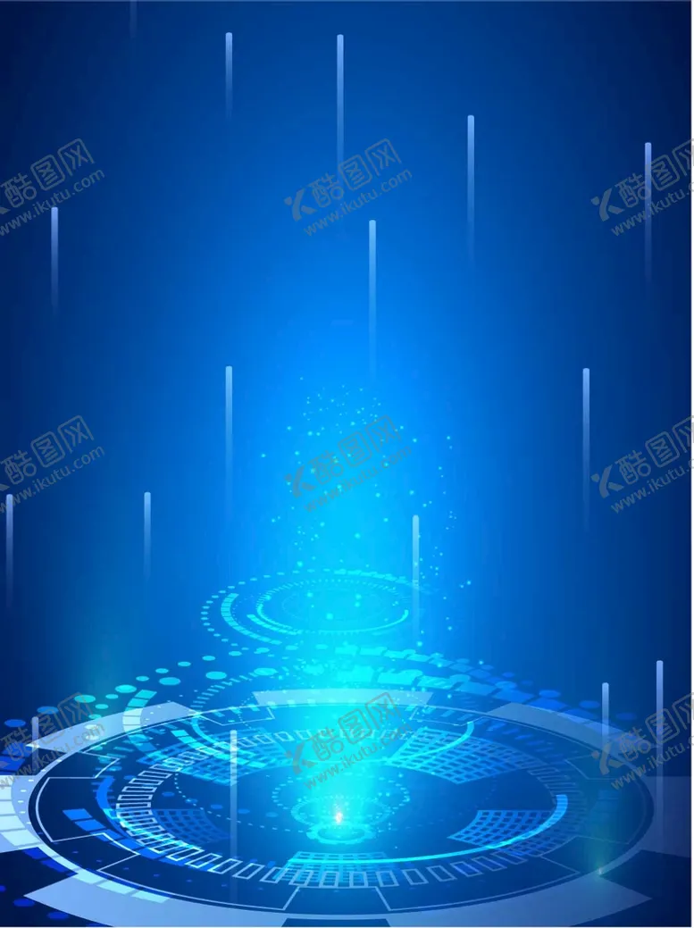 编号：08734509292218157018【酷图网】源文件下载-蓝色年会颁奖背景