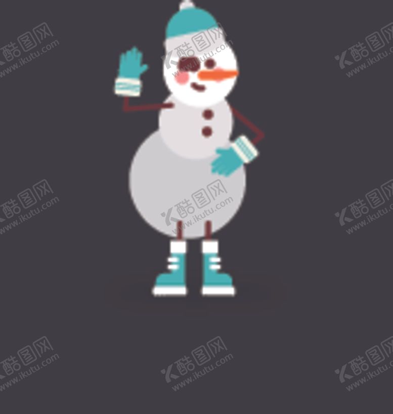 编号：37929210300200078408【酷图网】源文件下载-雪人