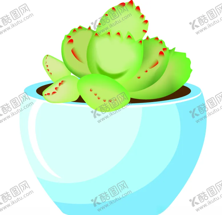 编号：84379503141257337851【酷图网】源文件下载-AI多肉花