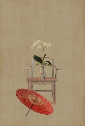 中国风背景展板舞台底图个性