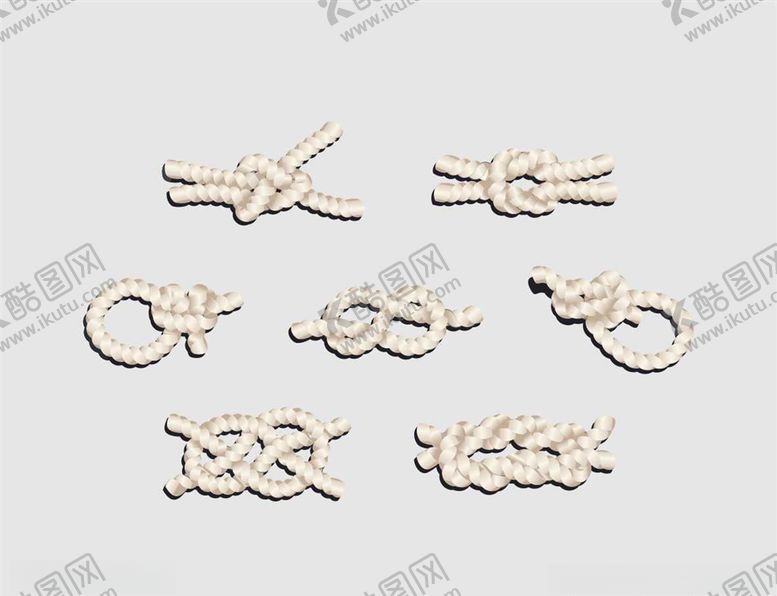 编号：45109209261438571581【酷图网】源文件下载-矢量麻绳素材