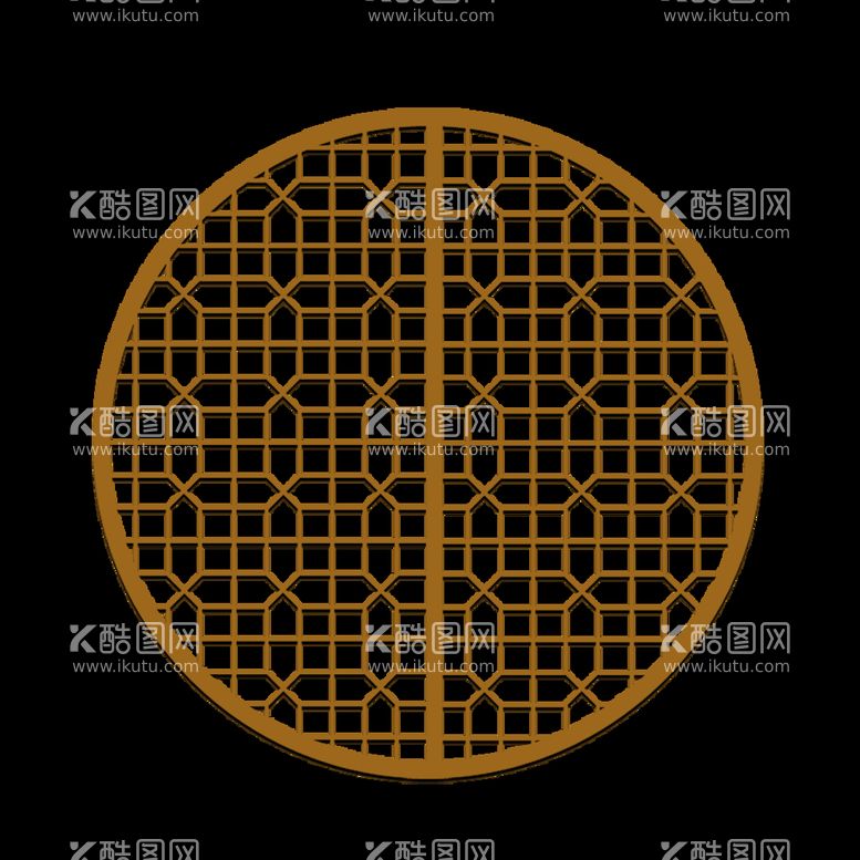 编号：19481010311722331715【酷图网】源文件下载- 中国风中式窗花图案素材