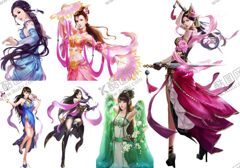 编号：78959909181232363156【酷图网】源文件下载-网游-免抠图角色