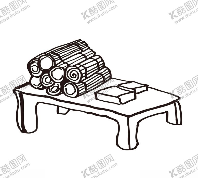 编号：14165704211914203866【酷图网】源文件下载-竹简