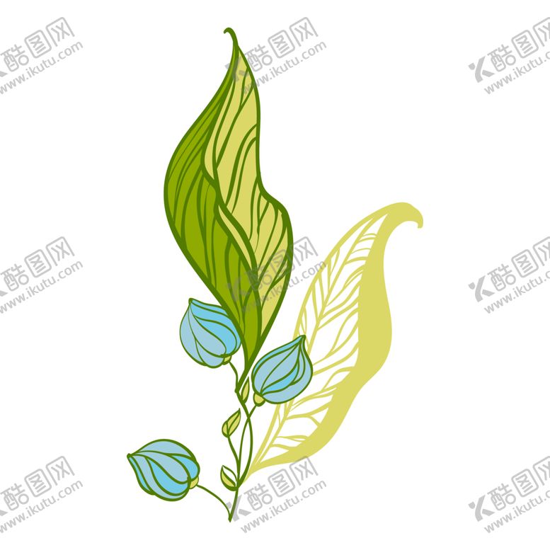 编号：25512007140900407720【酷图网】源文件下载-手绘植物