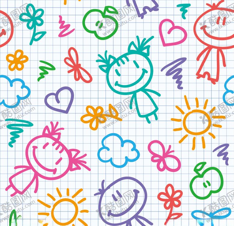 编号：61763410290052063716【酷图网】源文件下载-儿童图案