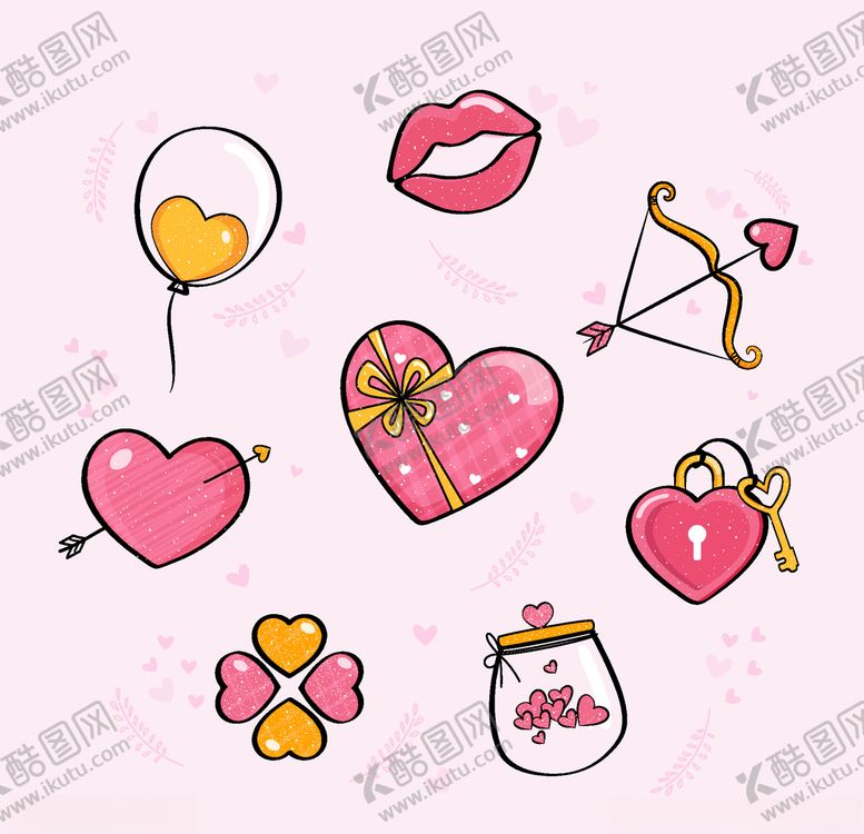 编号：97247510301655172132【酷图网】源文件下载-爱心