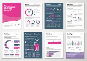 商务风数据图表设计模板
