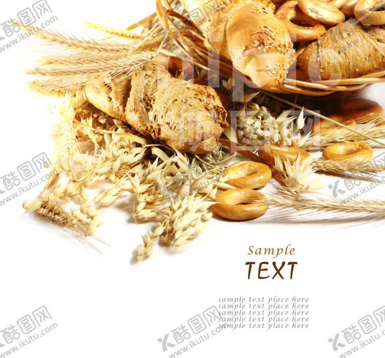 编号：30772504150355357180【酷图网】源文件下载-面包高清摄影美味丰富